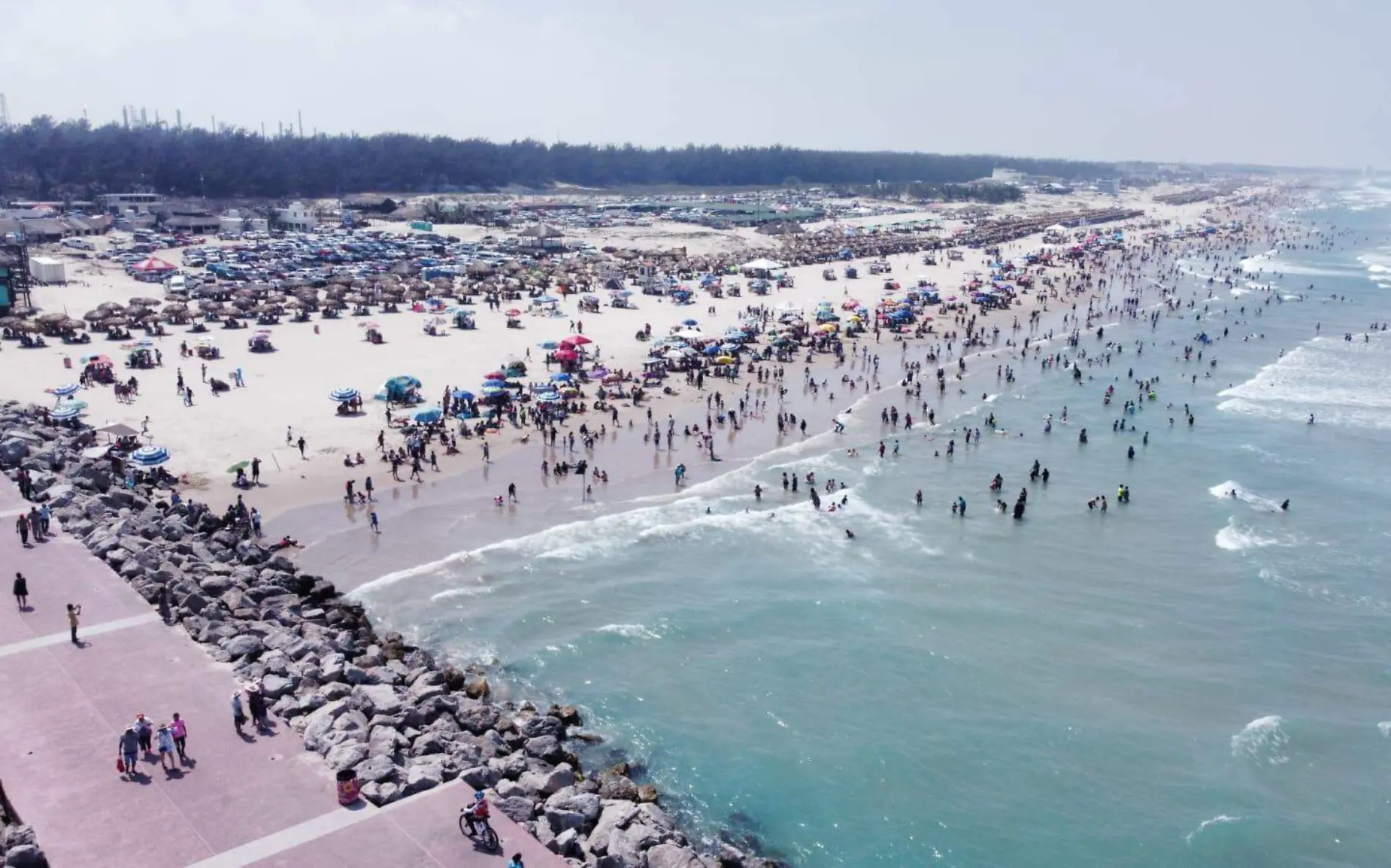 Playa Miramar fue el principal destino turístico de este periodo vacacional Vladimir Meza